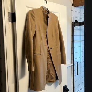 All Saints Camel Coat - sz Us4